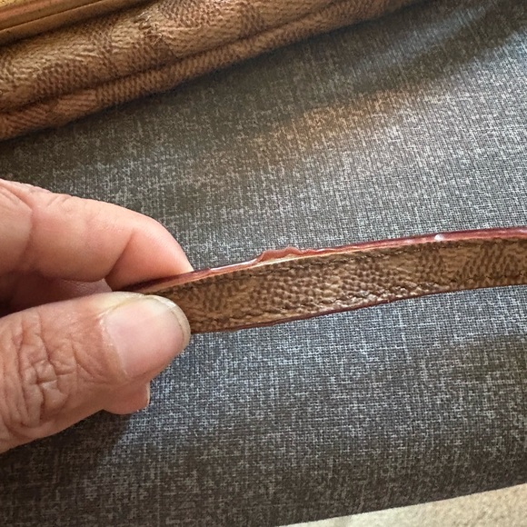 Coach Double Frame Crossbody With Signature Patchwork - Picture 12 of 12